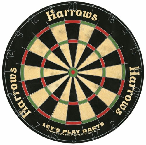 Cible Harrows + 2 sets de fléchettes