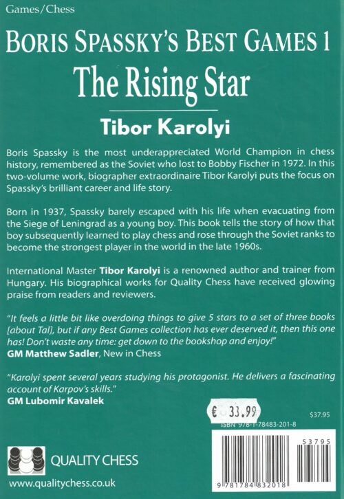 Karolyi - Boris Spassky's best game 1 (1948-1968) The Rising Star