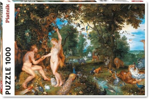 Puzzle 1000 pièces - Le jardin d'Eden - Rubens et Brueghel