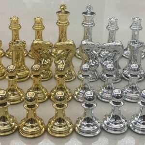 Pièces d'échecs  Staunton Gold/Silver