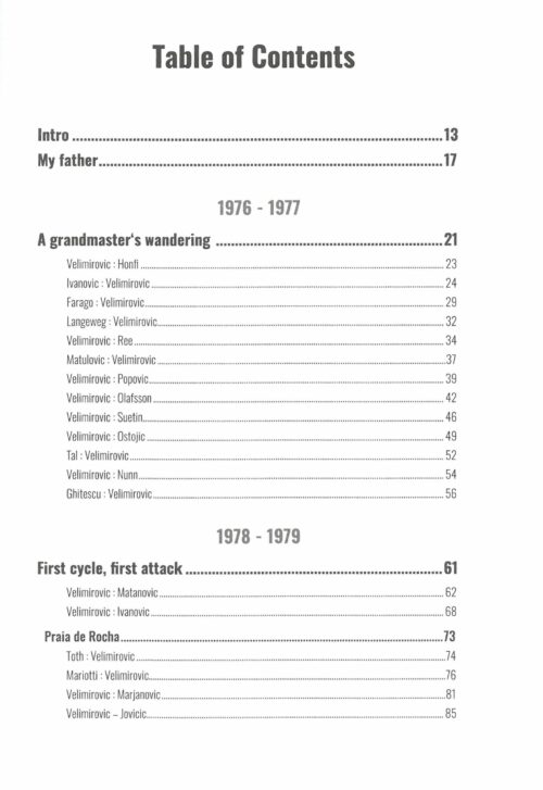 Mohr/Velimirovic/Zorica - Forgotten Genius (The life and Games of Grandmaster Dragoljub Velimirovic) Volume 2 Hardcover