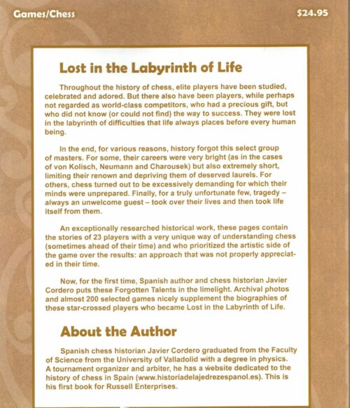 Fernandez - Forgotten Talents (chessplayers lost in the labyrinth of life)