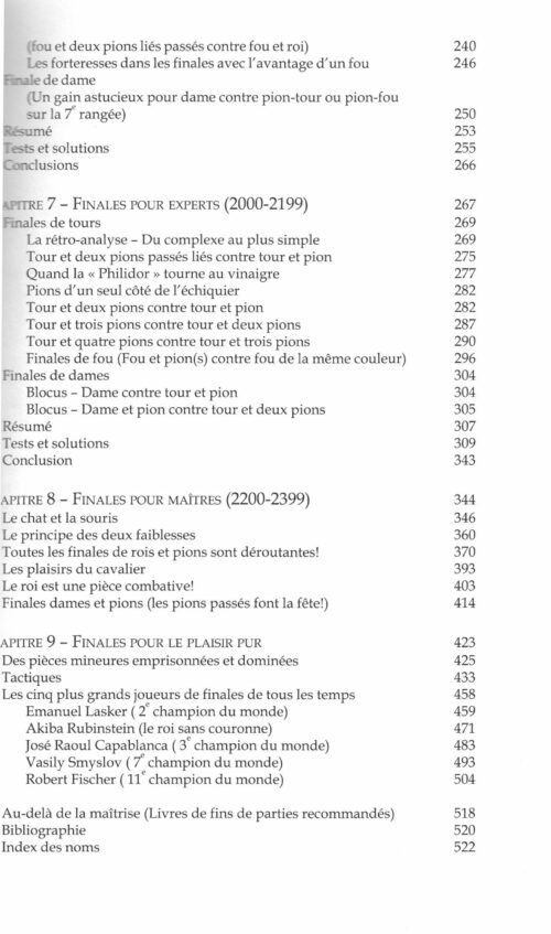 SILMAN - Méthode Silman pour maîtriser les finales
