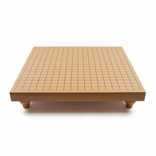 Goban  en Hêtre sur  pieds 19x19 - 3,6 cm