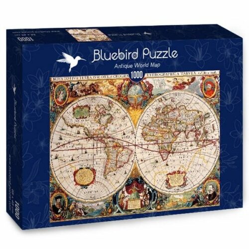 Puzzle 1000 pièces- Mappemonde Antique