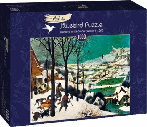 Puzzle 1000 pièces - Chasseurs dans la neige