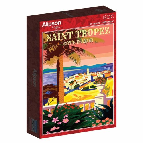 Puzzle 1500 pièces - St Tropez - Côte d'Azur