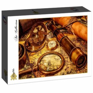 Puzzle 1000 pièces- Matériel de voyage