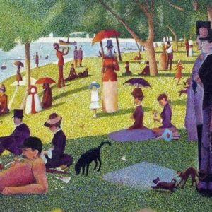 Puzzle 1000 pièces : Un dimanche après-midi sur l&#039;île de La Grande Jatte, 1886- Seurat