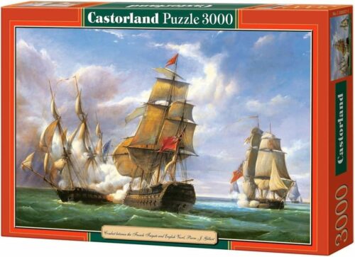 Puzzle 3000 pièces: La Bataille de Trafalgar