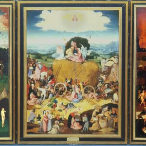 Puzzle 1000 pièces : Le Chariot de Foin Triptyque - Bosch