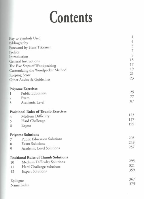 Smith - Woodpecker method 2 (positional play) Hardcover