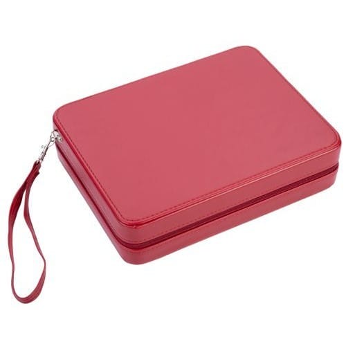 Backgammon de voyage Rouge