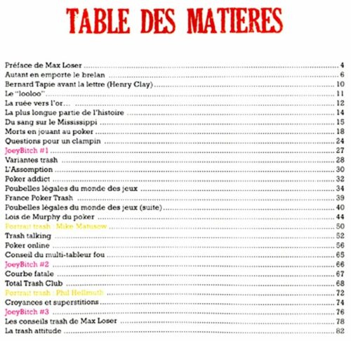 MONTMIREL - Poker trash