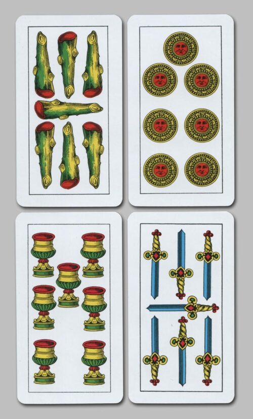 Cartes Napolitaine Scopa - 40 cartes