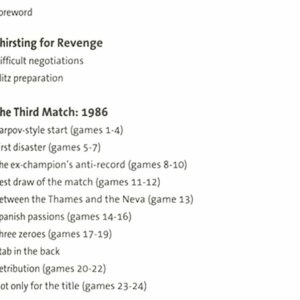 KASPAROV - Kasparov vs Karpov 1986-1987