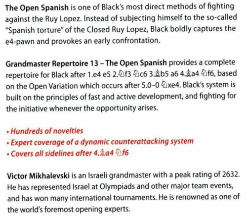 MIKHALEVSKI - The Open Spanish