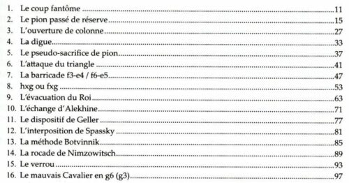TEREKHIN - 50 Idées Stratégiques pour Gagner aux Echecs