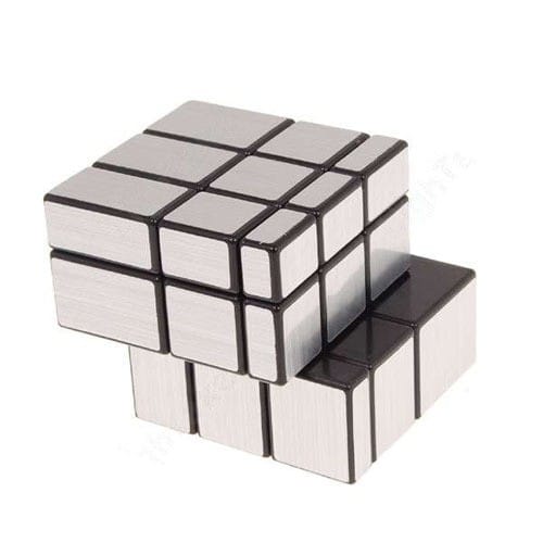 Cube Mirror Argenté