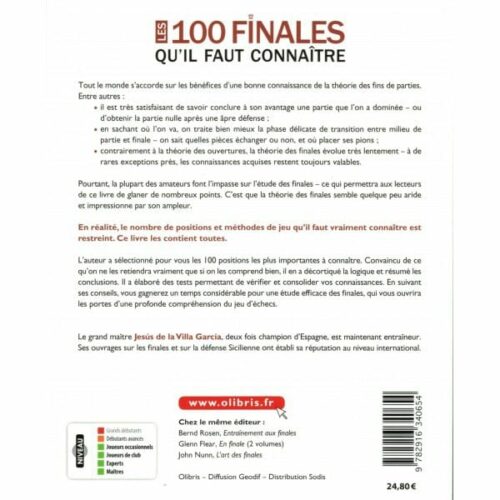 DE LA VILLA - Les 100 finales qu'il faut connaître