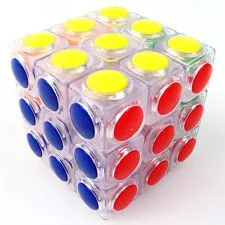 Cube 3x3x3 transparent or black - Linggan